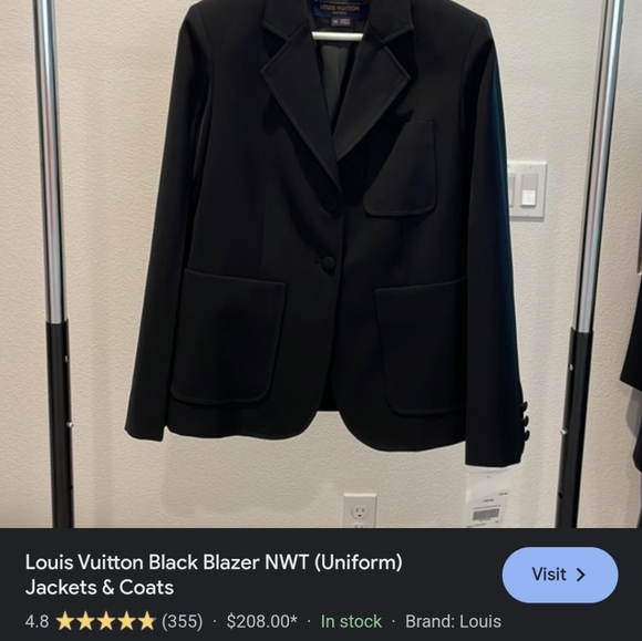 Louis Vuitton Uniforms black jacket - Picture 14 of 16